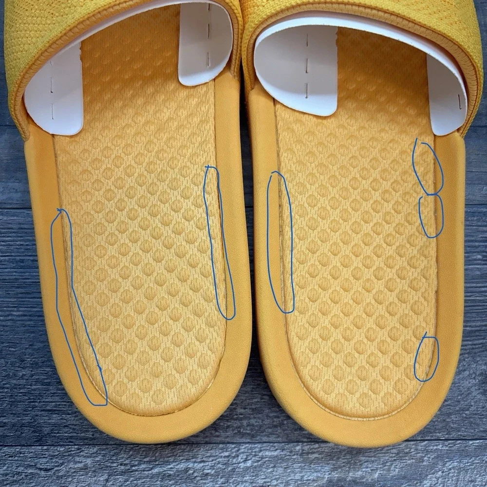 APL Slides Men's 11 BL TechLoom Mango Sandals NEW Defect